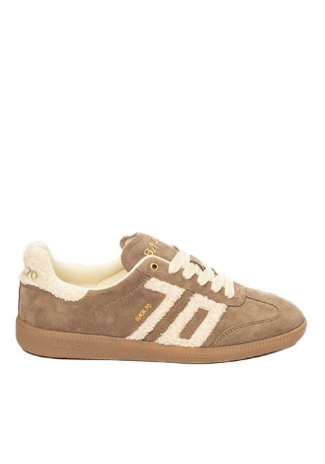 Light beige cloud sneaker BACK 70 | CLOUD606-BEIGE/CASTAGNA